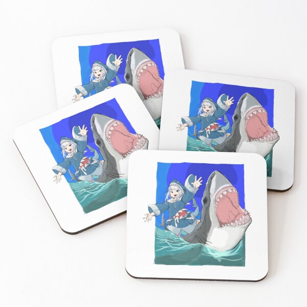 Item preview, Hololive EN - Gawr Gura With Shark designed and sold by FloydSawyer.