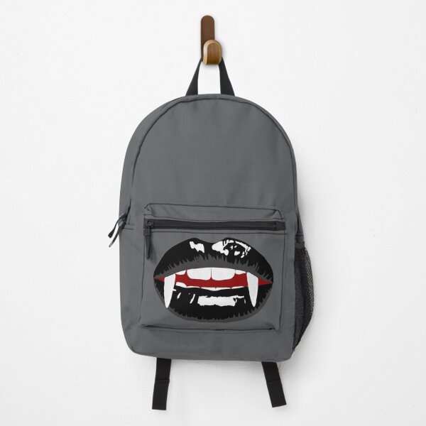 Item preview, Vampire mouth with black lips designed and sold by MeliCollective.