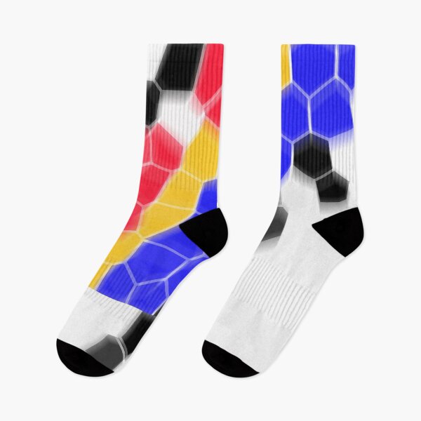 Item preview, Geometric Blast , Colorful, Abstract Wall Art, modern art, pattern, blast, hexagon, octagon #colorful #tshirt #red #blue #yellow designed and sold by MikheilMedia.