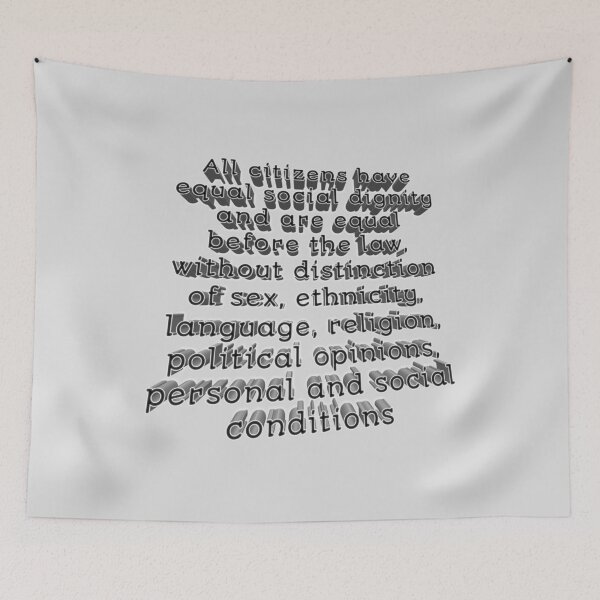 Item preview, Article 3 of Italian Constitution 014 designed and sold by ITALY-Roselli-.