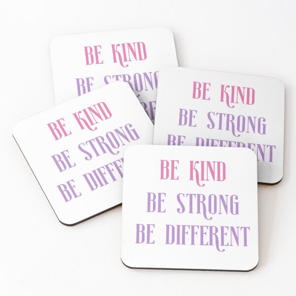 Item preview, Be Kind be strong be different designed and sold by ShopSpot.
