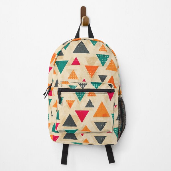 Item preview, Vintage Colored triangle pattern designed and sold by Ethiyo.