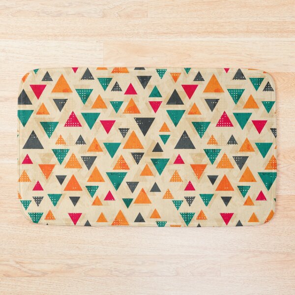 Item preview, Vintage Colored triangle pattern designed and sold by Ethiyo.
