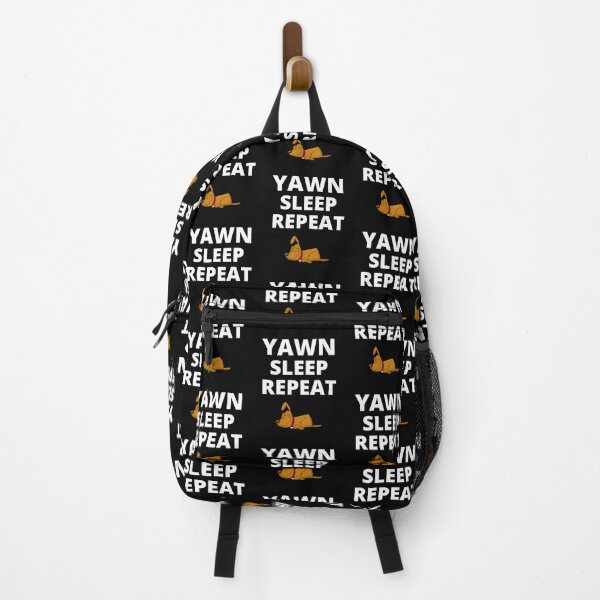 Item preview, Yawn Sleep Repeat Dog Funny Quote designed and sold by APrettyView.