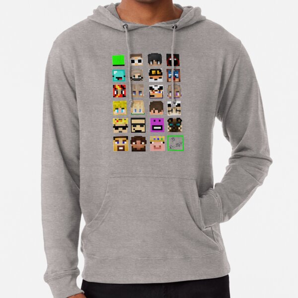 The Whole Dream SMP (version transparente) Sweat à capuche léger