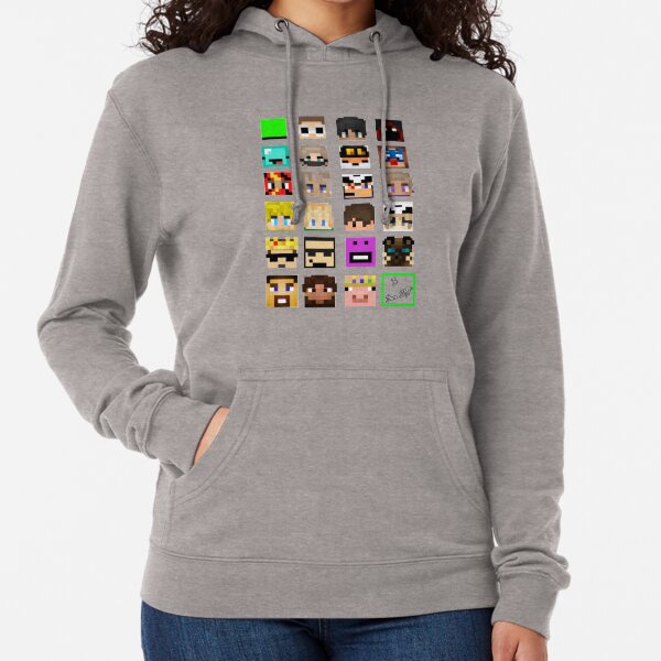 The Whole Dream SMP (Transparent version) Lightweight Hoodie