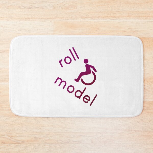 Item preview, Roll Model - Disability Tees - in purple designed and sold by incurablehippie.
