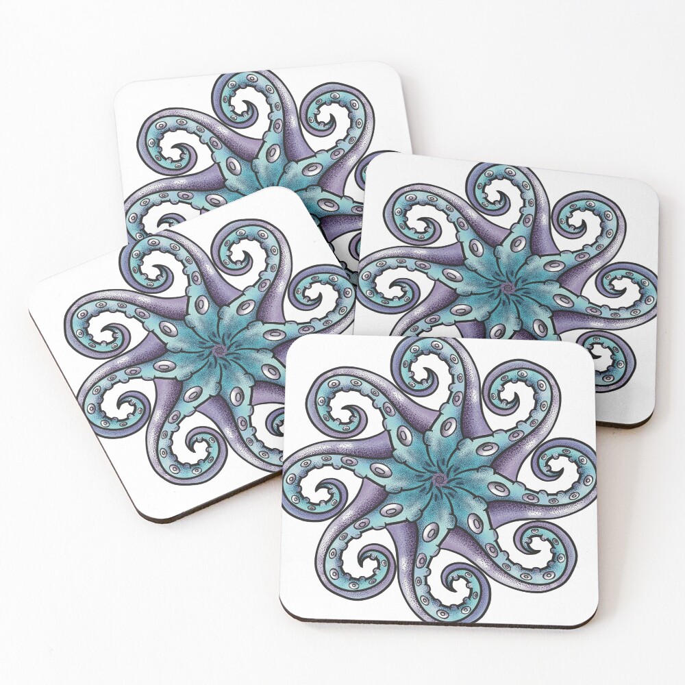 Item preview, Coasters (Set of 4) designed and sold by pixiepatterns.