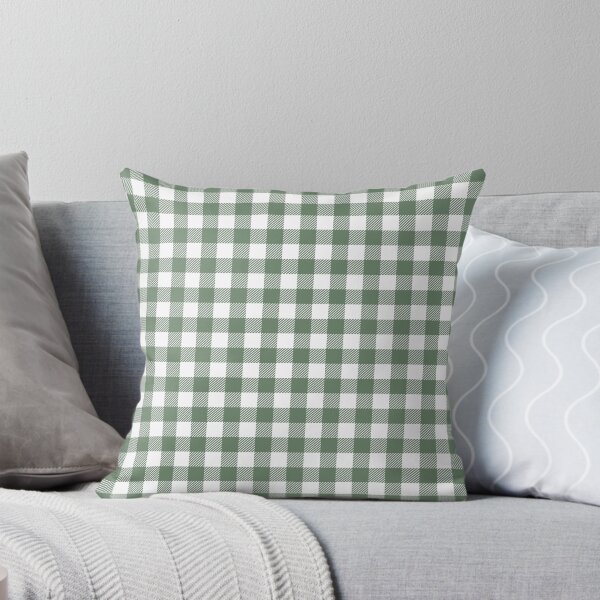 Item preview, Plaid (sage green/white) designed and sold by Design Minds Boutique.