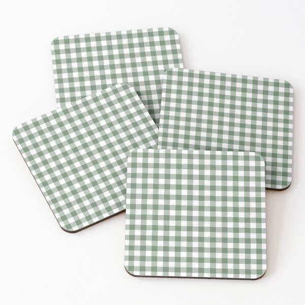 Item preview, Plaid (sage green/white) designed and sold by Design Minds Boutique.