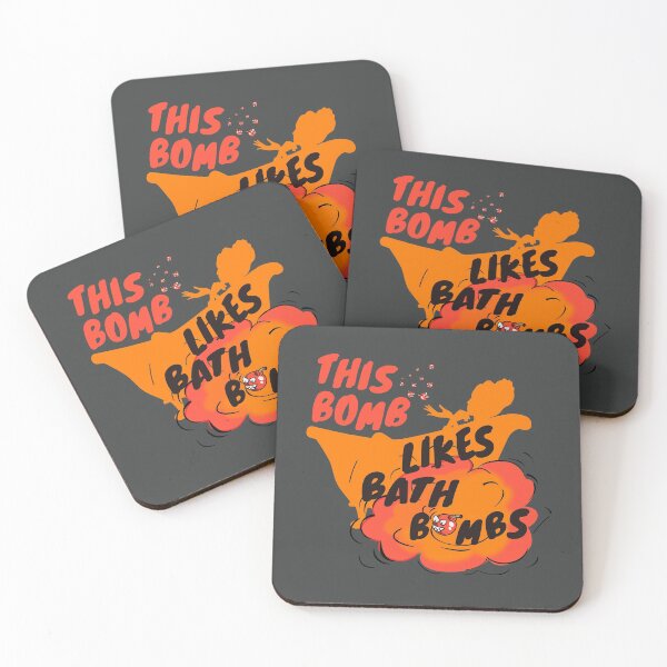 Item preview, This bomb likes bath bombs -Bathtub day design designed and sold by wingdingr.