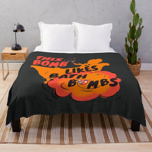 Item preview, This bomb likes bath bombs -Bathtub day design designed and sold by wingdingr.