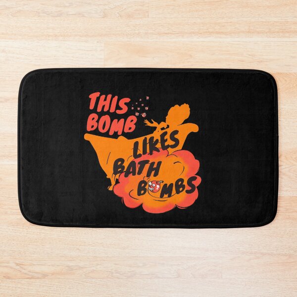 Item preview, This bomb likes bath bombs -Bathtub day design designed and sold by wingdingr.