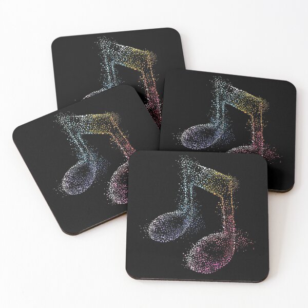 Item preview, Rainbow Sprayed Music Note designed and sold by SAVWIS.