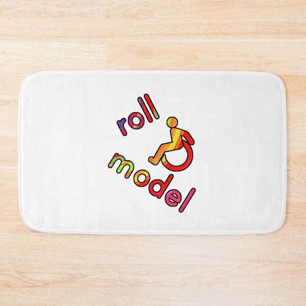 Item preview, Roll Model - Disability Tees - in bright colours designed and sold by incurablehippie.