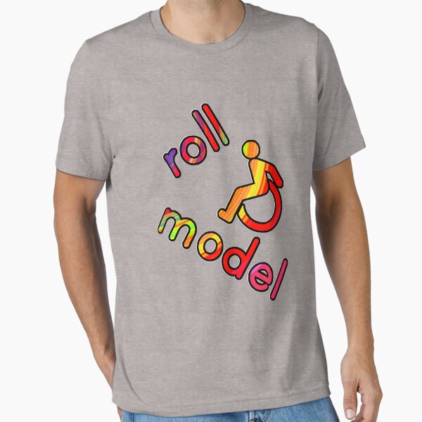 Roll Model - Disability Tees - in bright colours Essential T-Shirt