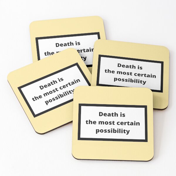 Item preview, Death is the most certain possibility designed and sold by Omeris.