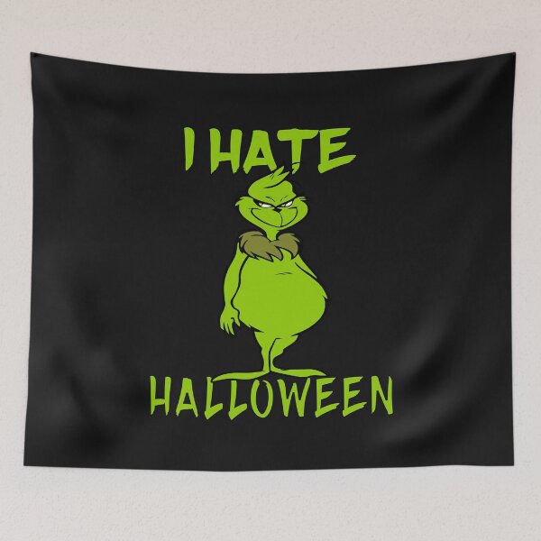 Item preview, Anti Halloween I Hate Halloween, Sarcastic Saying Meme designed and sold by KatesFunnyArt.