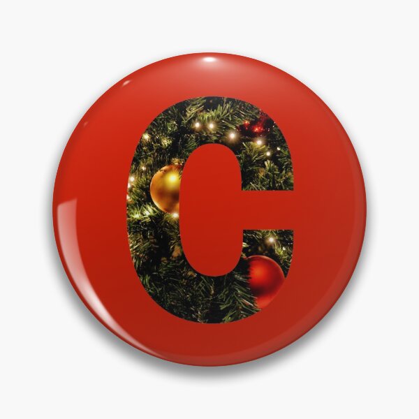 Item preview, Christmas Tree Letter C designed and sold by LiveAndGlow.