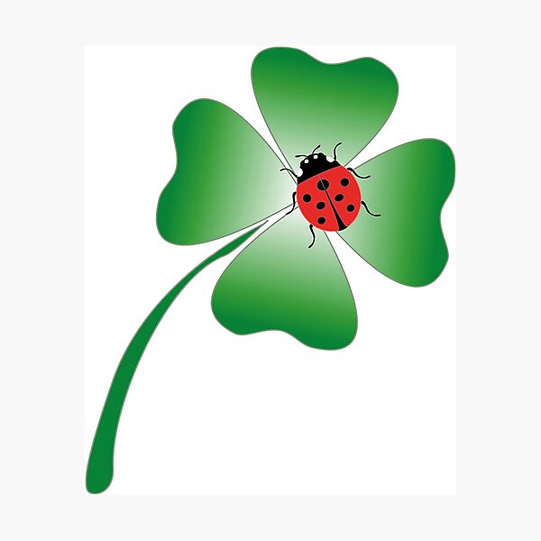 Amuleto De La Suerte. Decoración De Letras Del Día De San Patricio. Trébol Y Sombrero Verde Cartel De Tipografia Del Dia De San Patricio