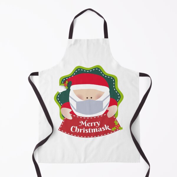 Item preview, Santa Claus Merry ChristMASK white designed and sold by marufemia.