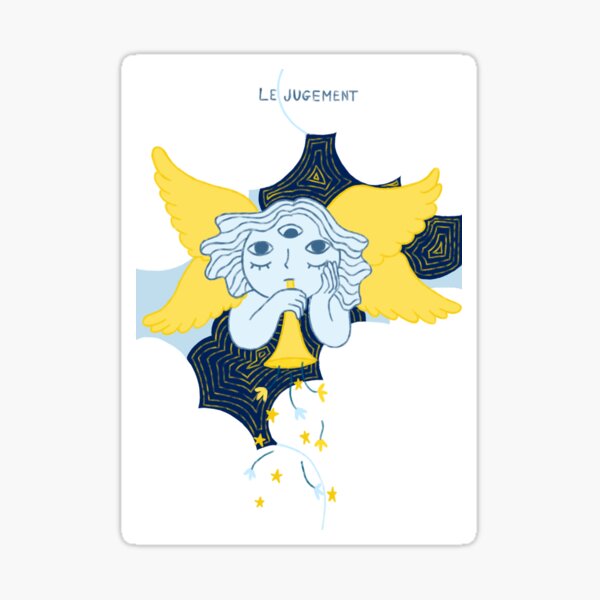 Item preview, the tarot judgment designed and sold by memarabord.