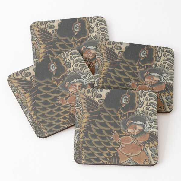 Item preview, Kintaro with Carp designed and sold by artichokes.