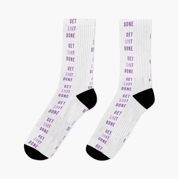 Item preview, Get shit done purple designed and sold by Lily Ryan Stoltz.