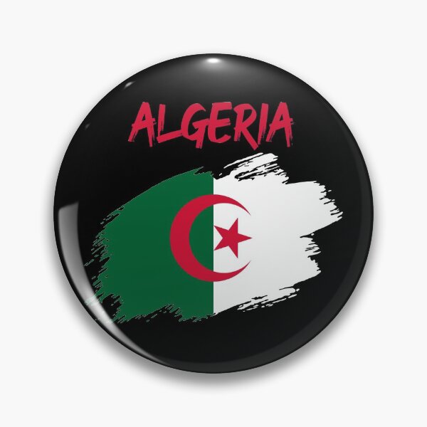 Item preview, Algeria Algerian flag flag designed and sold by GeogDesigns.