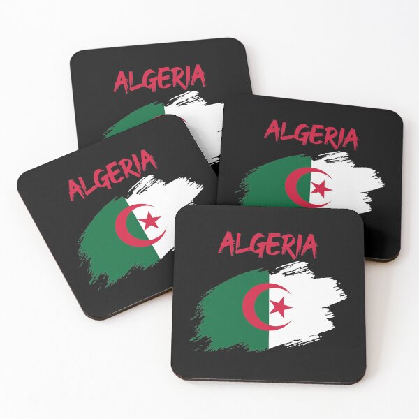 Item preview, Algeria Algerian flag flag designed and sold by GeogDesigns.