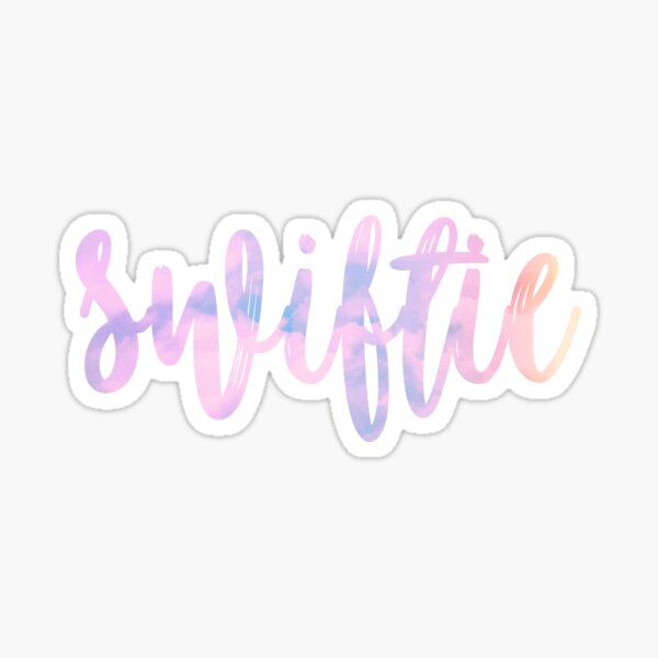 Swiftie  Sticker for Sale by WalkerSeward