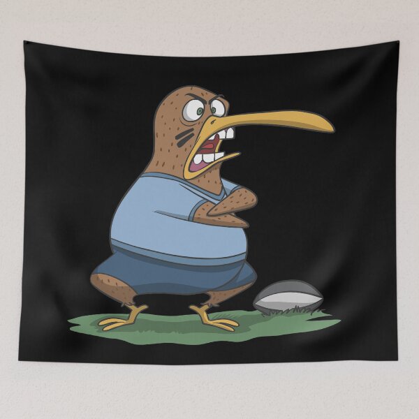 Item preview, New Zealand rugby kiwi haka designed and sold by Monkey Ful.