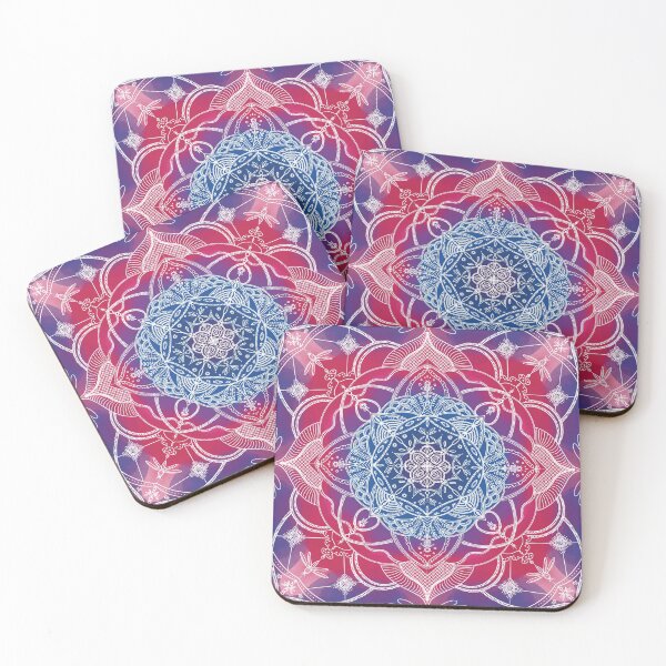 Item preview, Purple Watercolor Mandala designed and sold by glachhabria.