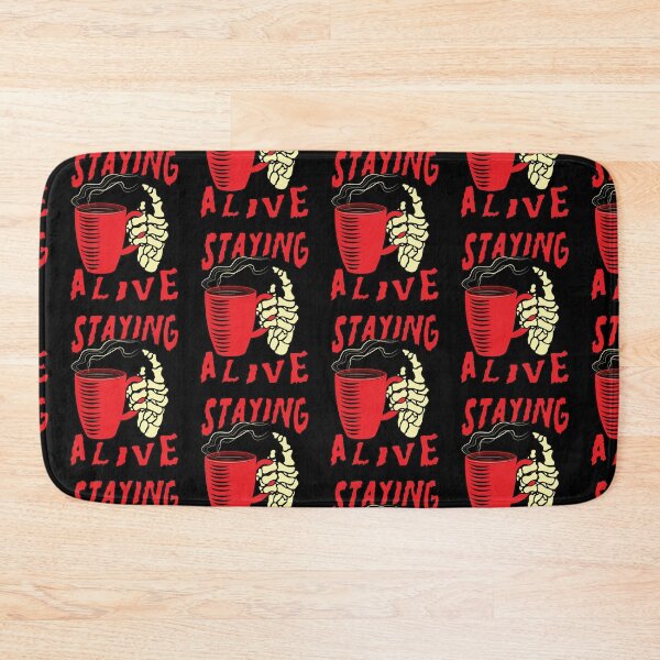 Item preview, Staying Alive Coffee designed and sold by vampdearie.