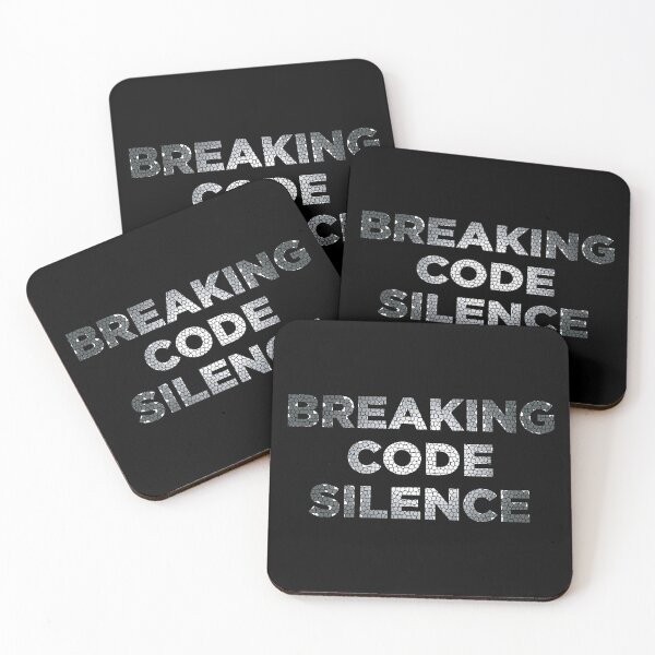 Item preview, Breaking Code Silence- Glass effect designed and sold by HeraAndKosmos.
