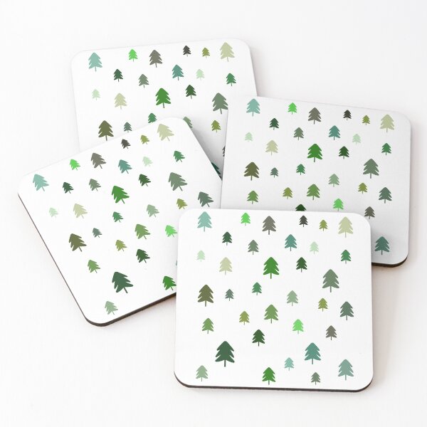Item preview, Christmas Pine Fir Tree Greens designed and sold by OneThreeSix.
