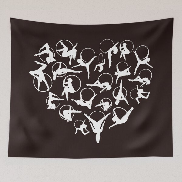 Item preview, Heart Shape Lyra Aerial Hoop design designed and sold by Neontuna.