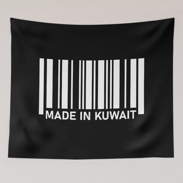 Artikelvorschau, MADE IN KUWAIT Barcode entworfen und verkauft von ABGdesigns.