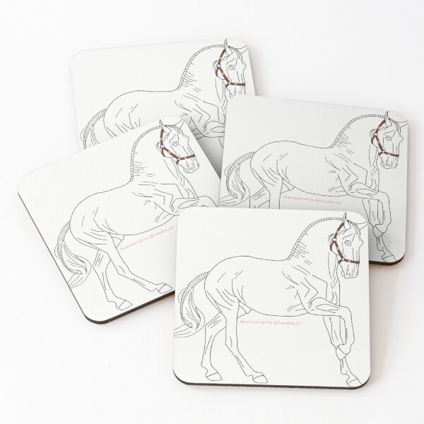 Item preview, Cantering Lusitano  designed and sold by bluemoon-art.
