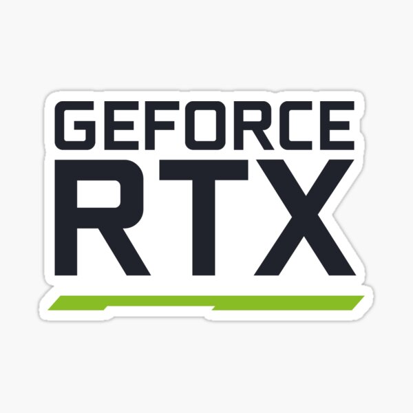 Item preview, GeForce RTX name, black letters designed and sold by Smartyboyx14.