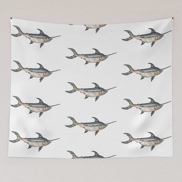 Item preview, Swordfish Art designed and sold by Michelebuttons.