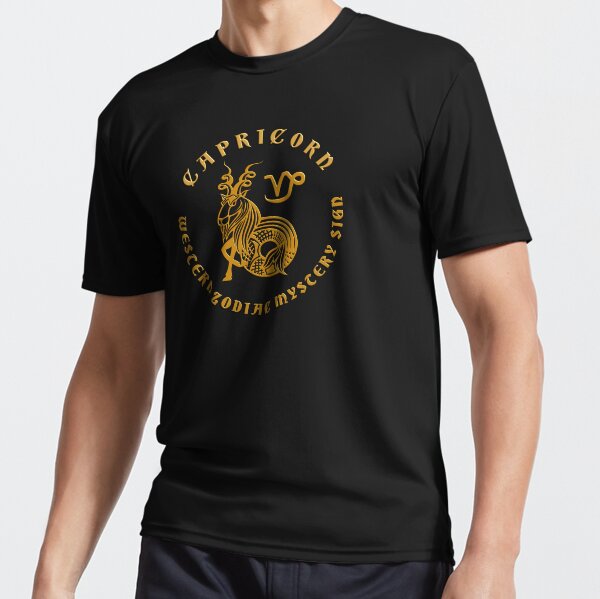 Capricorn zodiac sign Active T-Shirt