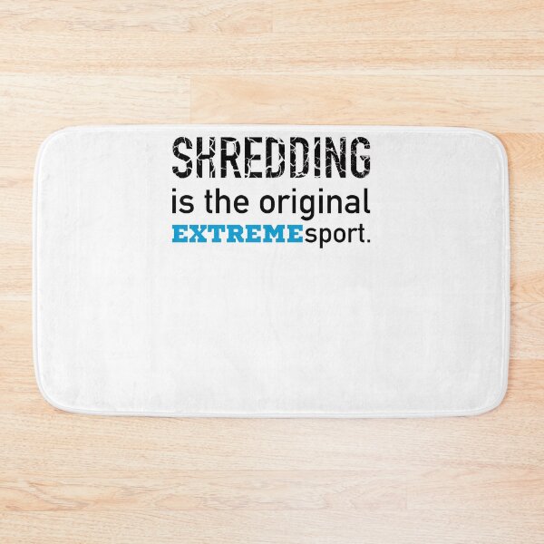 Item preview, snowboard shredding saying  designed and sold by pirminio.