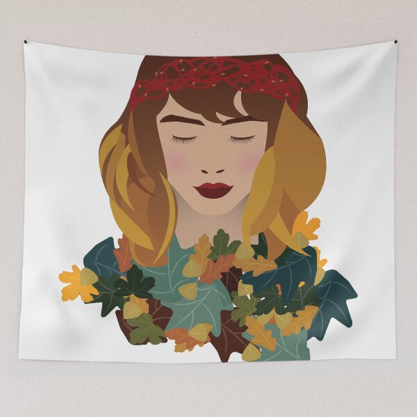 Item preview, Autumn goddess  designed and sold by EszterKate.