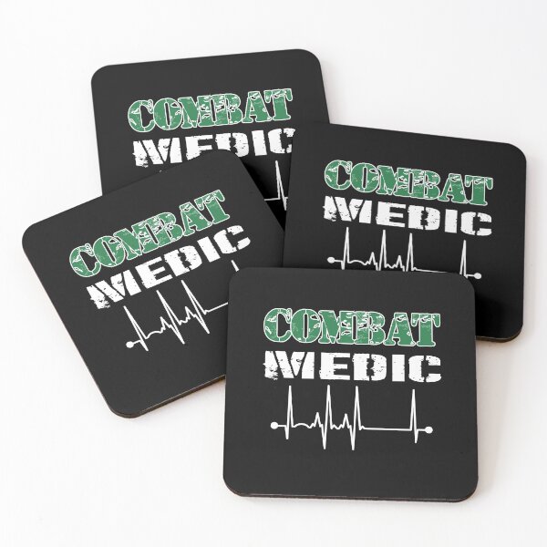 Item preview, Army Combat Medic Camo Design, Funny Camouflage Medical Symbol Heartbeat Military Gifts designed and sold by PrintOfi.