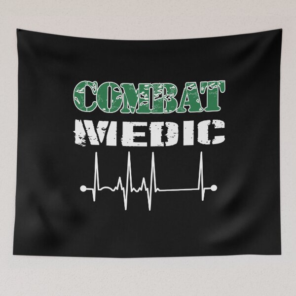 Item preview, Army Combat Medic Camo Design, Funny Camouflage Medical Symbol Heartbeat Military Gifts designed and sold by PrintOfi.