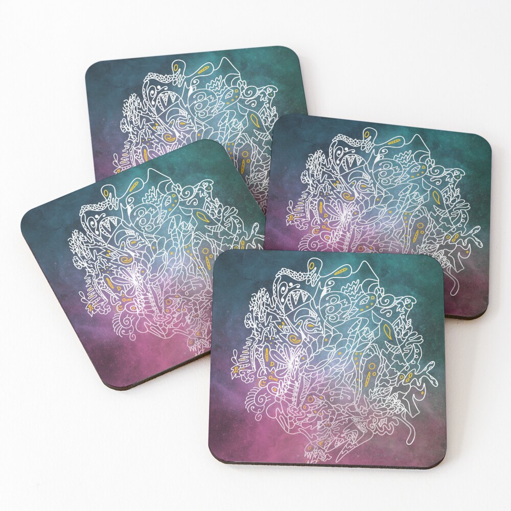 Item preview, Coasters (Set of 4) designed and sold by HasenDesign.