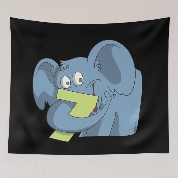 Item preview, Elephant children's 7th birthday designed and sold by Monkey Ful.