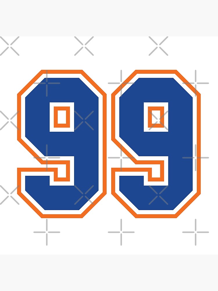 Football Jersey Number 99 Jersey Shirt Art-Player Number T-Shirt