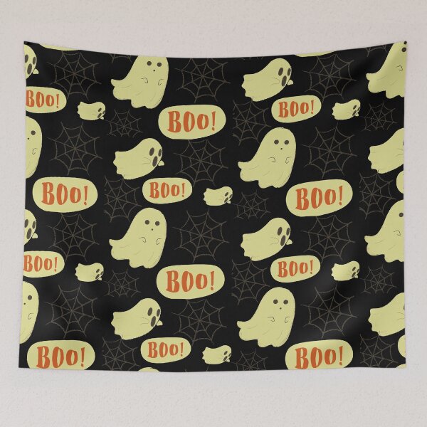 Item preview, Cute Boo Ghosts Pattern designed and sold by Simona Balan.